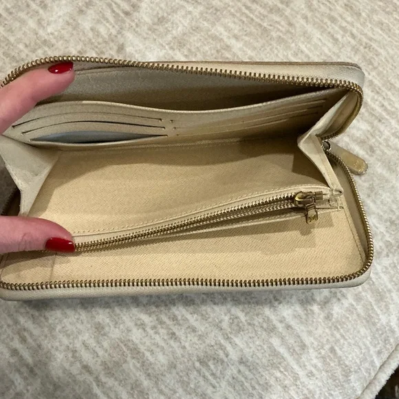 ✨💎FULL INCLUSION💎✨LOUIS VUITTON Damier Azure Zippy Organizer Wallet w/COA - Picture 4 of 10